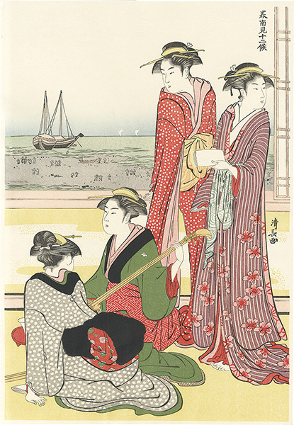 Kiyonaga “Twelve Months in the South / The Fourth Month【Reproduction】 ”