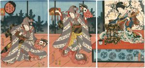 Toyokuni III / The First Month / First Dance of the New Year [十二月ノ内　孟春 踊始]