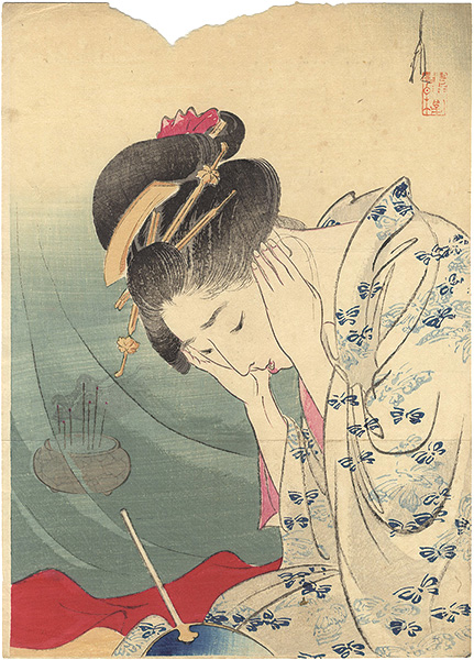 Ogata Gekko “Kuchi-e Print”