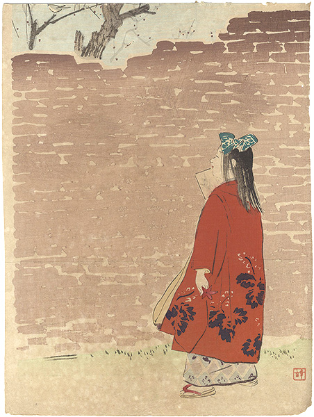 梶田半古「木版口絵」