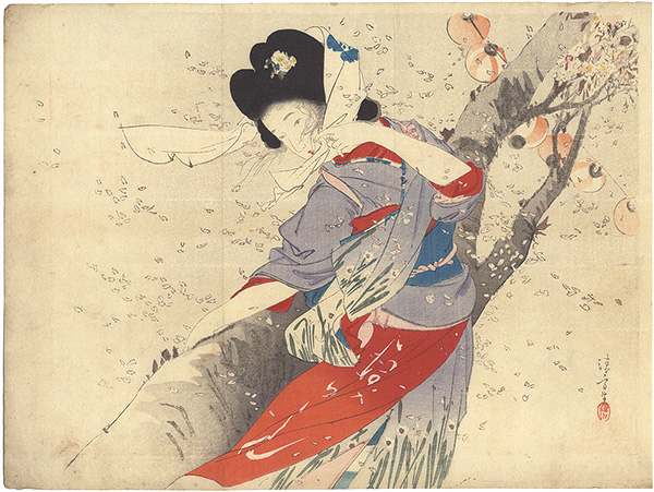 Kaburaki Kiyokata “Kuchi-e Print”