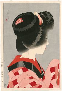 婦女四題　赤い襟