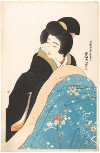 Ito Shinsui / Modern Beauties Second Series / Kotatsu (Foot Warmer)