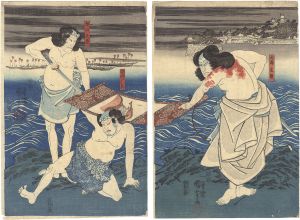 国芳「高木織右武実録」