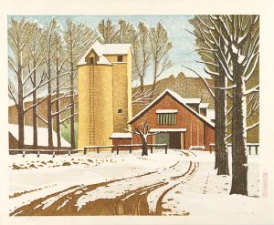 Oka Shikanosuke /  Pasture with Snow