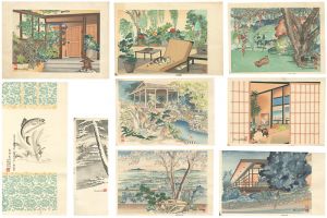 Obata Chiura / Woodblock Prints for Greeting Cards