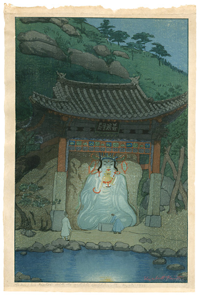 Elizabeth Keith “White Buddha, Korea”