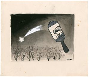 谷内六郎「自筆画稿」