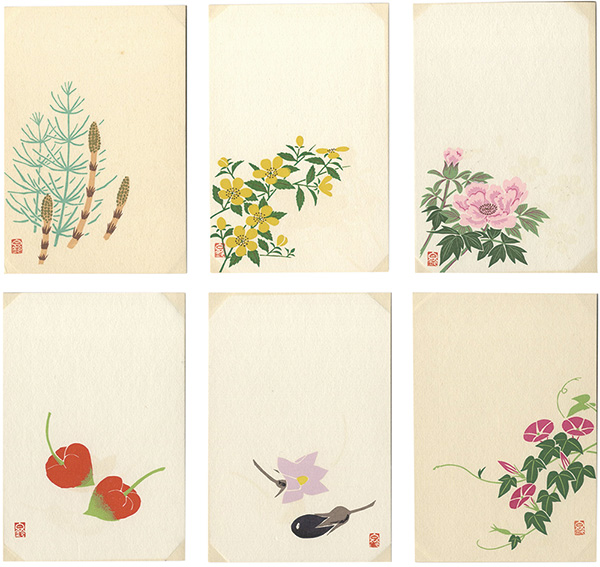 「版画絵葉書」