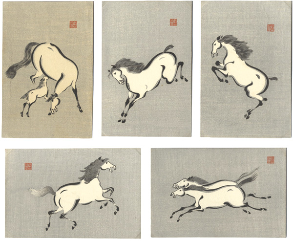 「木版絵葉書」