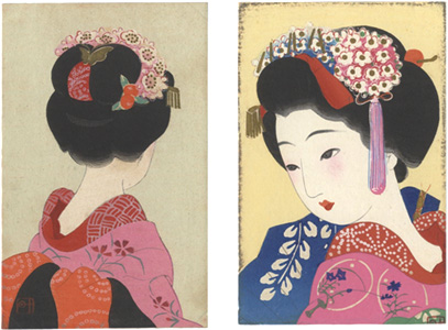 「木版絵葉書」