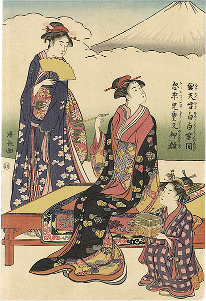 清長「美人画【復刻版】」