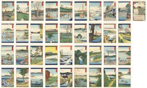 Hiroshige I / Thirty-six Views of Mount Fuji 【Reproduction】	 [富士三十六景【復刻版】]