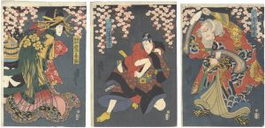 芳虎「助六所縁江戸桜」