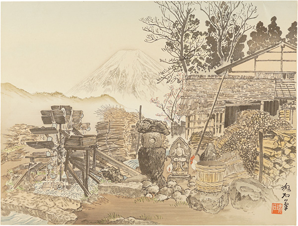 Jokata Kaiseki “A House in a Rural Area of Onuma and Mount Fuji”