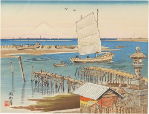 Jokata Kaiseki / Kisarazu Coast and Mount Fuji
