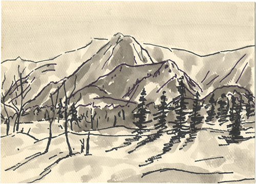 Sakamoto Naoyuki “Sketch Sapporodake”