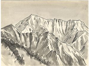 Sakamoto Naoyuki / Sketch Mt.Kamuiekuuchikaushi