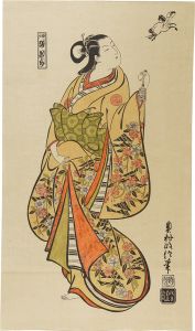 Masanobu / A Courtesan Likened to Chokaro【Reproduction】 [遊女張果郎【復刻版】]