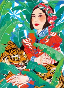 Ishihara Nanami / She has a love of BASHO design finery