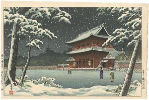 Haruyoshi /  Zojo-ji Temple in Snow