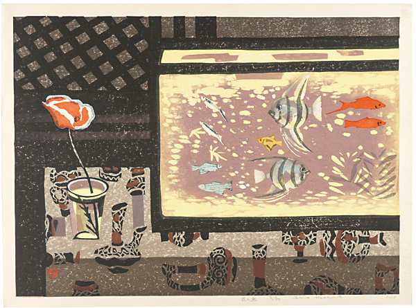 Hashimoto Okiie “The Flower and the Fish”