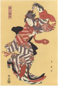 おし絵形　春駒【復刻版】