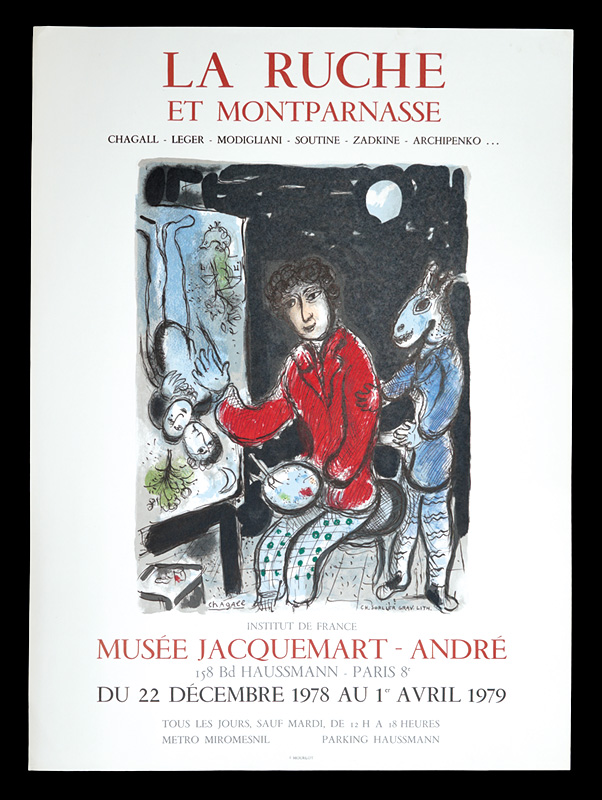Marc Chagall “Marc Chagall La ruche et montparnasse”