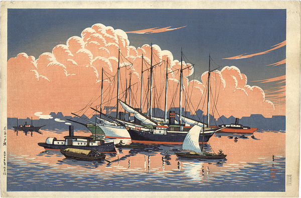 Ito Takashi “Evening Glow at Tsukishima”