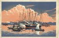 Evening Glow at Tsukishima