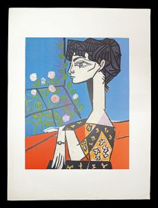 Pablo Picasso / Portrait of Jacqueline roque