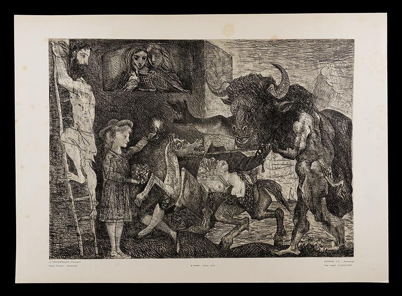 Pablo Picasso “La Minotauromaquia”