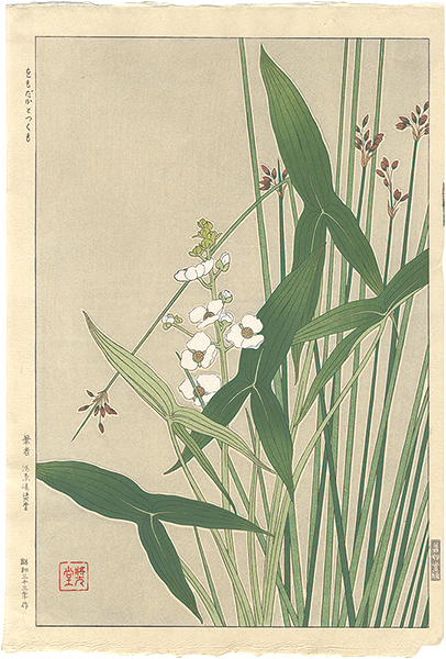 Kawarazaki Shodo “Sagittaria trifolia and Schoenoplectus tabernaemontani”