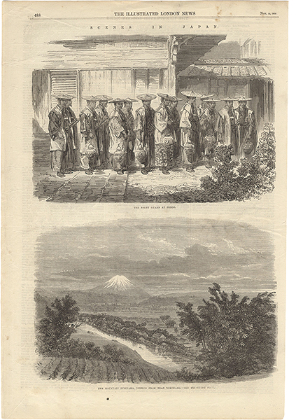 メイソン・ジャクソン「The Illustrated London News 1864年11月12日号より　Scenes in Japan」