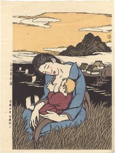 竹久夢二「ふる里の海」