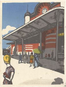 Onchi Koshiro / Recollections of Tokyo / Tokyo Station