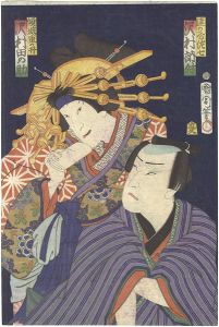 染分千鳥江戸褄