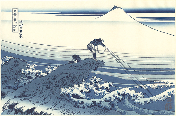 Hokusai “Thirty-six views of Mt. Fuji / Kajikazawa in Kai Province【Reproduction】”