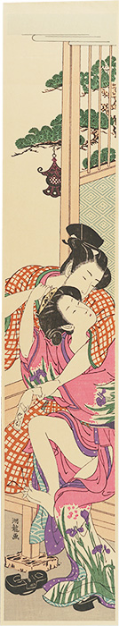 Koryusai “Pillar Print【Reproduction】”