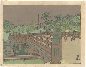 東京回顧図会　弁慶橋