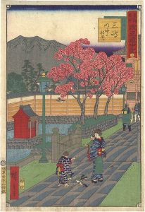 The Travel Journal of the Revised Fifty-three Stations of Famous Places in Tokai / No. 13: Mishima