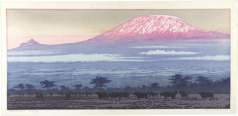 Yoshida Toshi “Kilimanjaro morning”