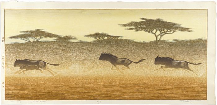 Yoshida Toshi “Running”