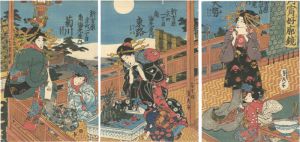 貞秀「月宵好廓鏡」