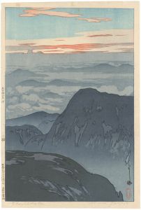 Twelve Scenes in the Japan Alps / Sunrise on Eboshidake