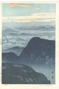 Twelve Scenes in the Japan Alps / Sunrise on Eboshidake