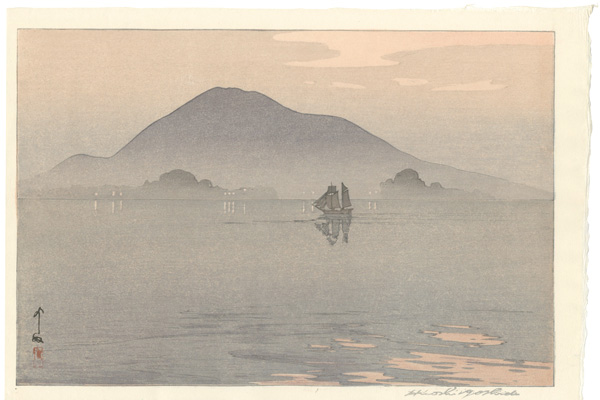 Yoshida Hiroshi “The Inland Sea Series / Evening after Rain”