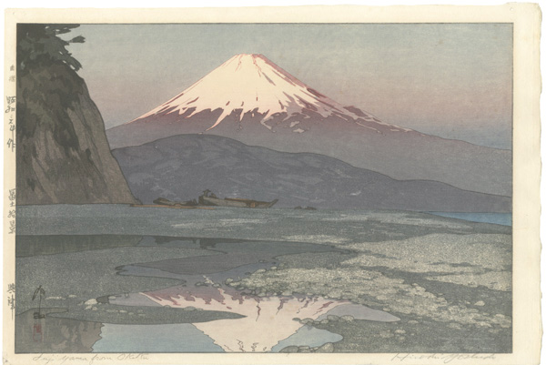 Yoshida Hiroshi “Ten Views of Fuji / Okitsu”
