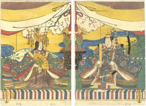 Kunisada I / Dairibina (tentative title) [内裏雛（仮題）]