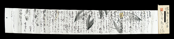 近藤紫雲「自筆書簡」
